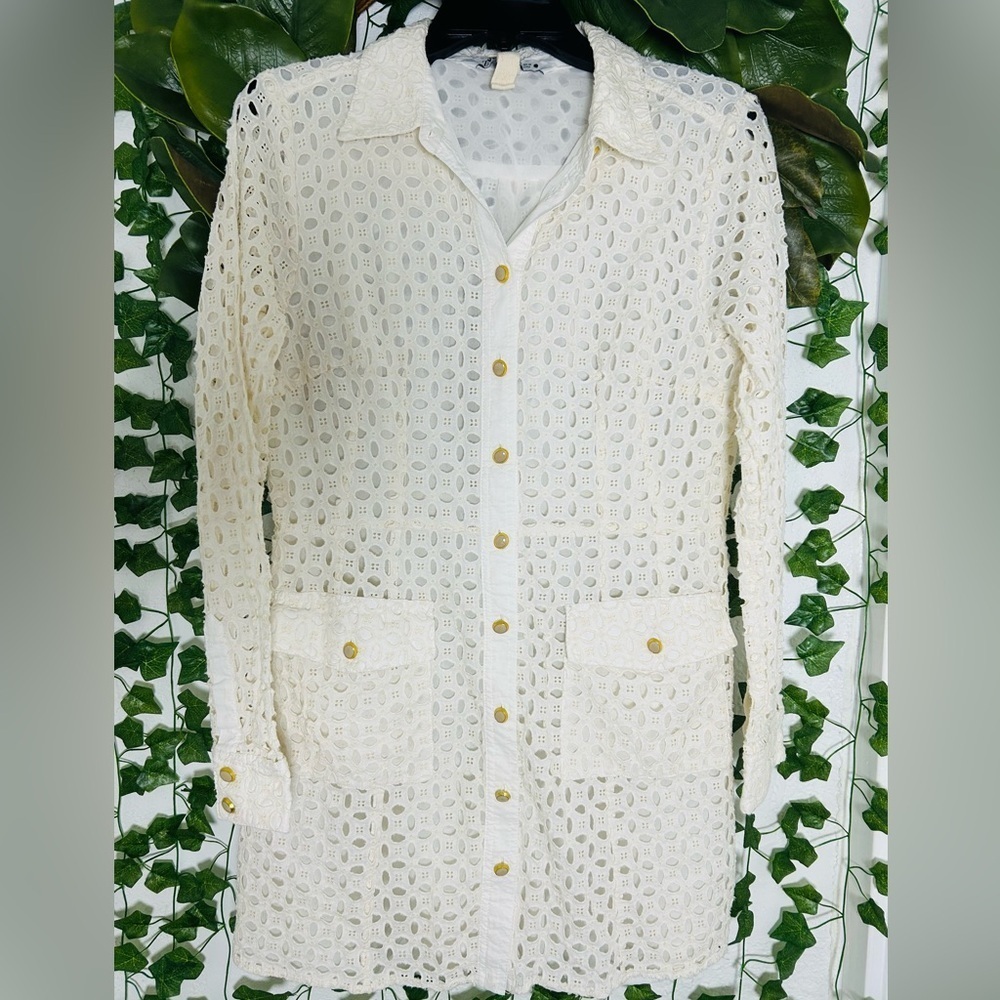 Zara Cream Lace dress…